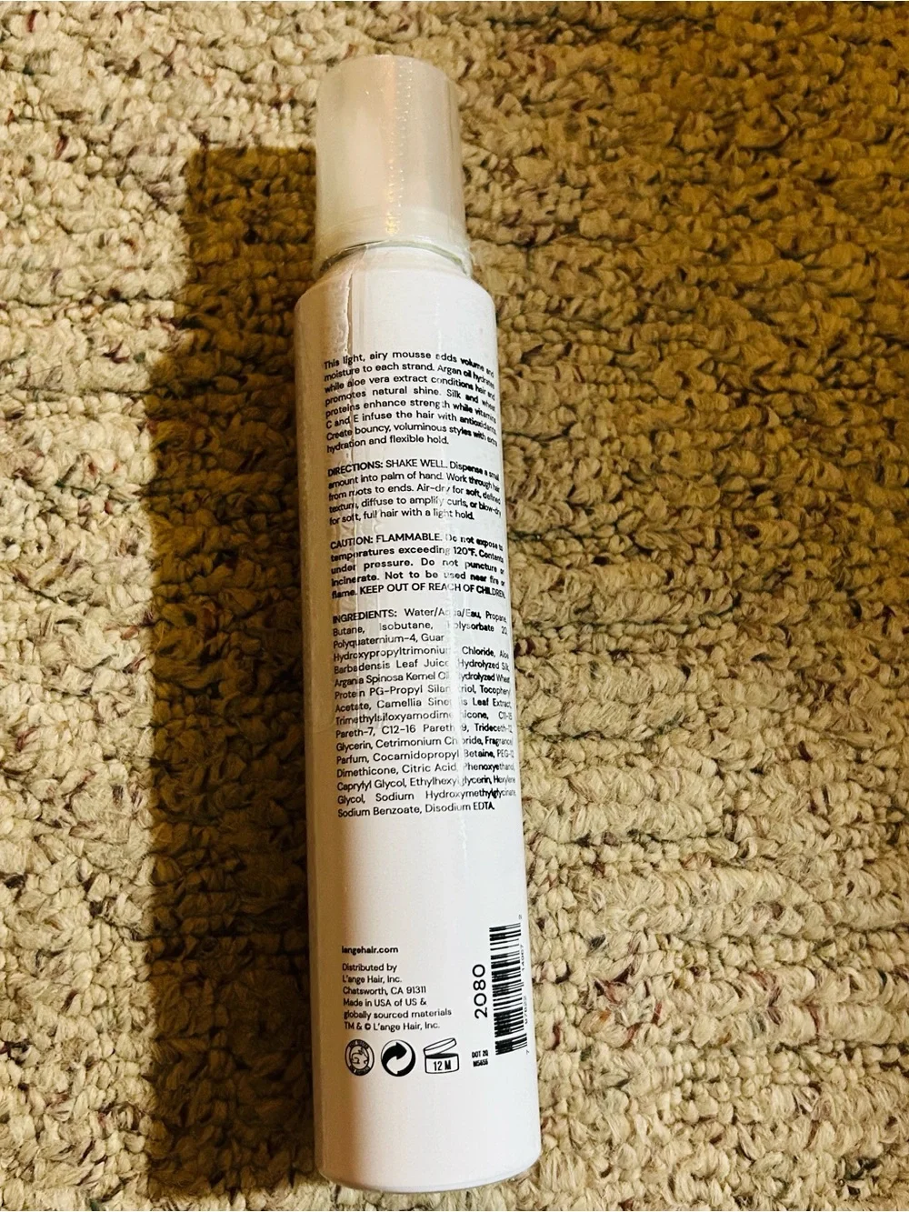Lange-Whip, Volumizing Mousse 6 oz. New & Sealed